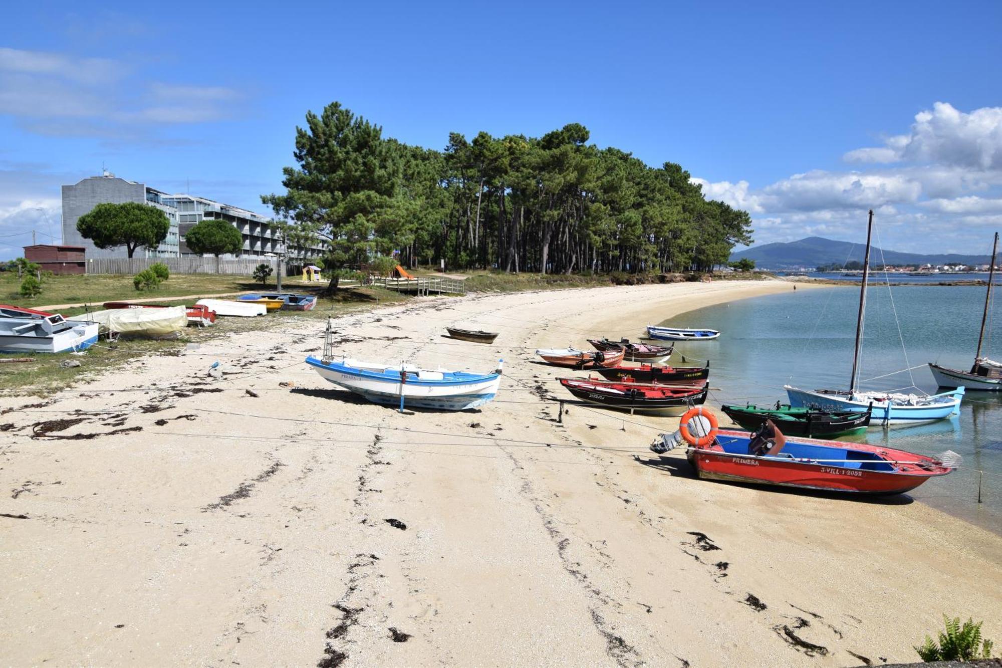 Apartamento De Mar Y Playa En Illa De Arousa Eksteriør bilde