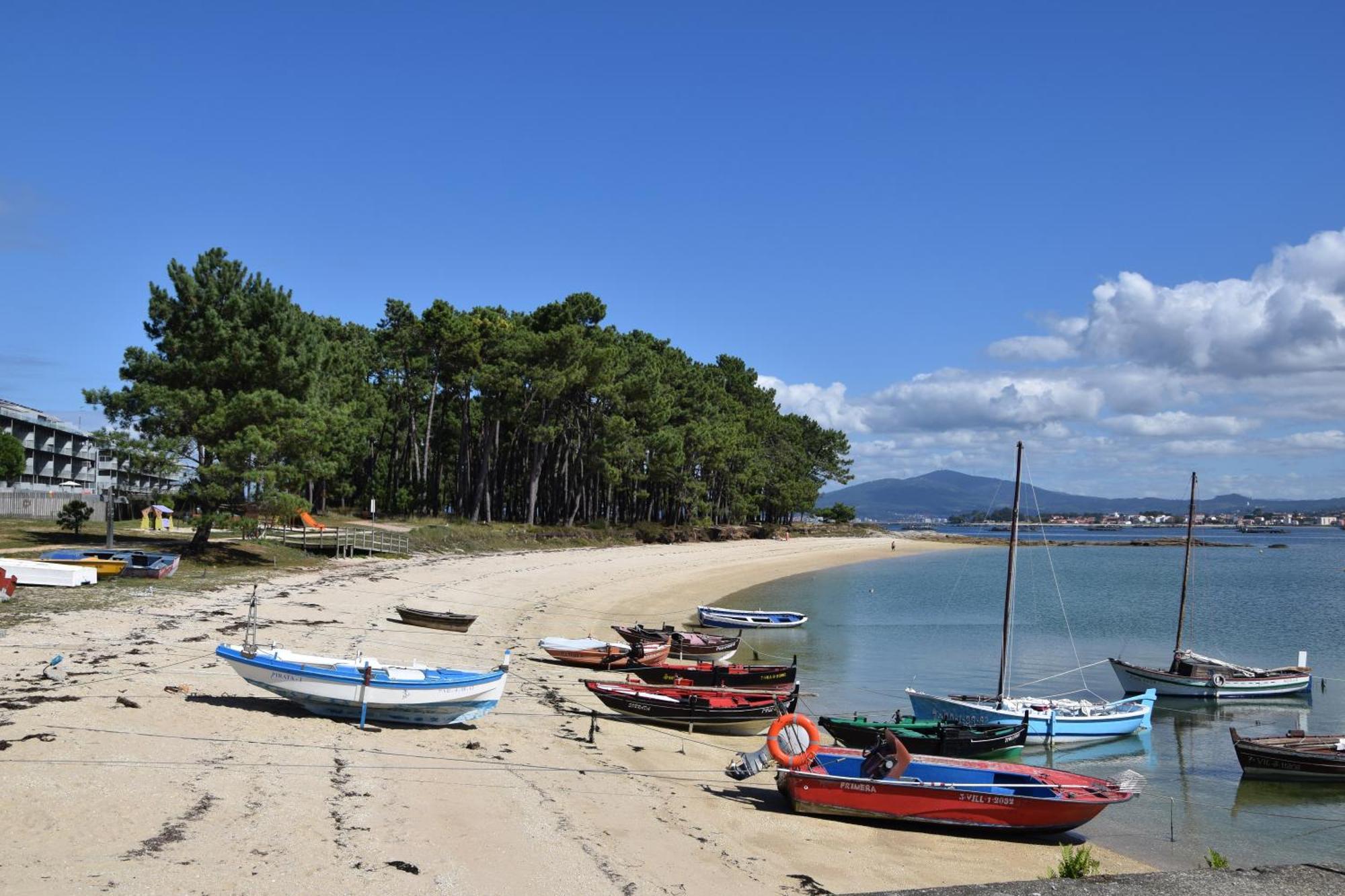 Apartamento De Mar Y Playa En Illa De Arousa Eksteriør bilde